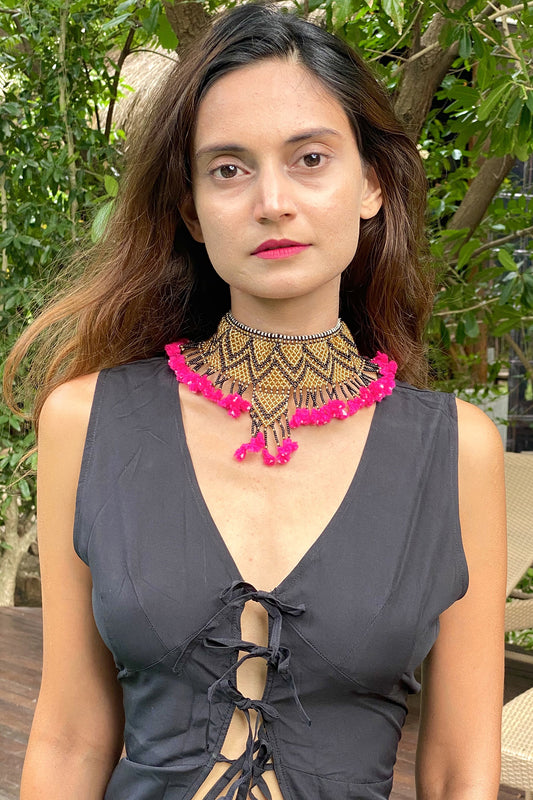 Kalbeliya Gypsy Tribal Necklaces- Alka