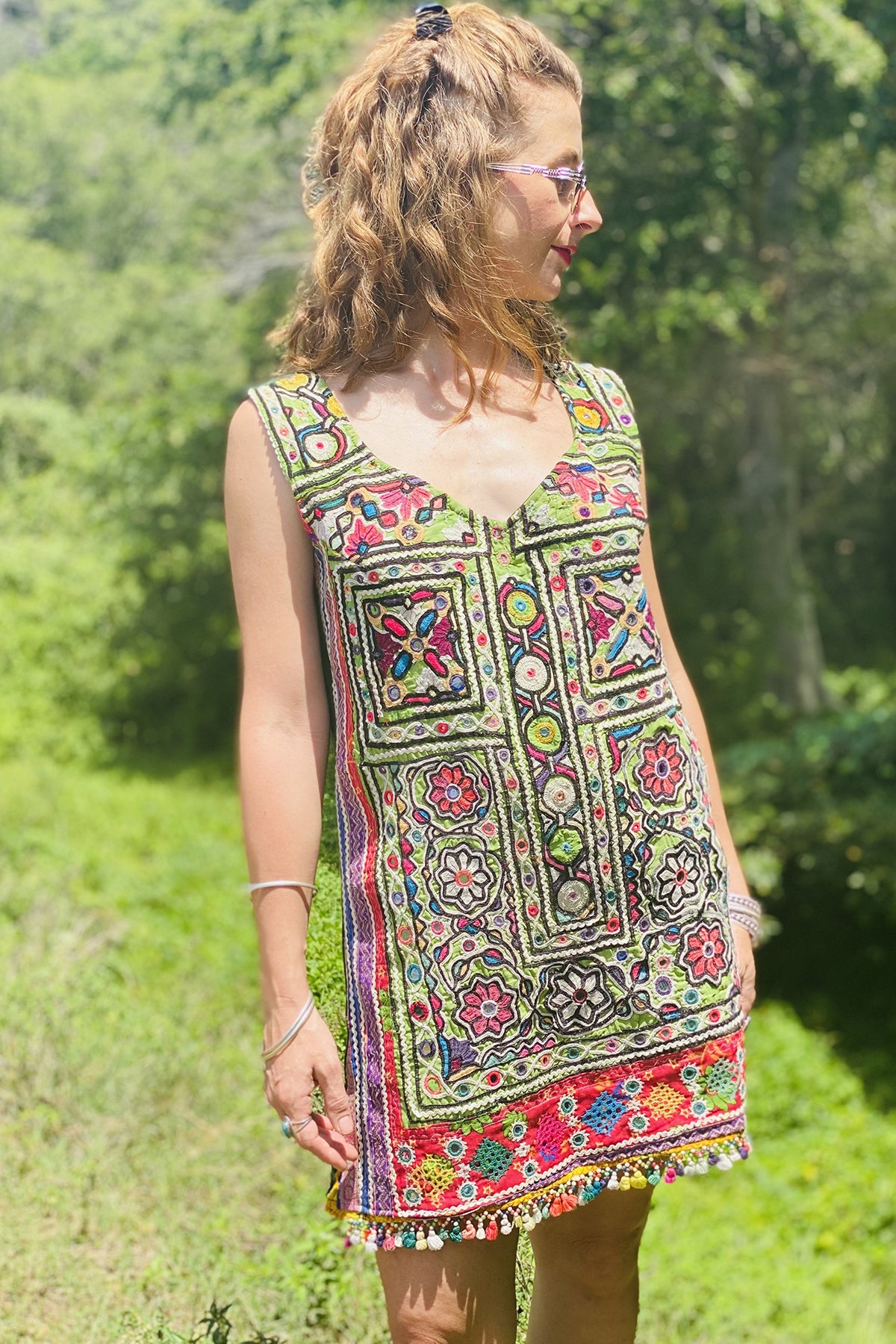 Vintage Banjara Textile Dress- The St.Tropez