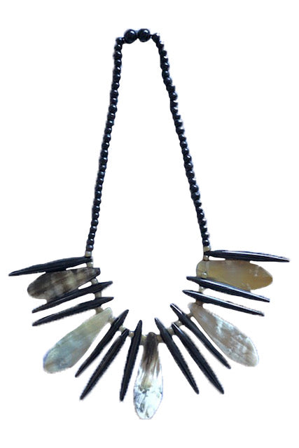 Ethically Sourced Ox Horn Jewelry- An Assortment Of Statement Necklaces