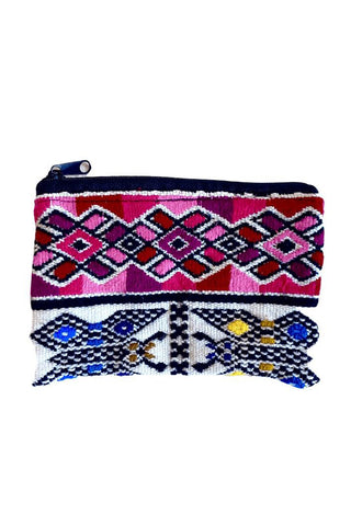 BoBo Designed Indian Mosaic Bag -Sacred Heart Bleu