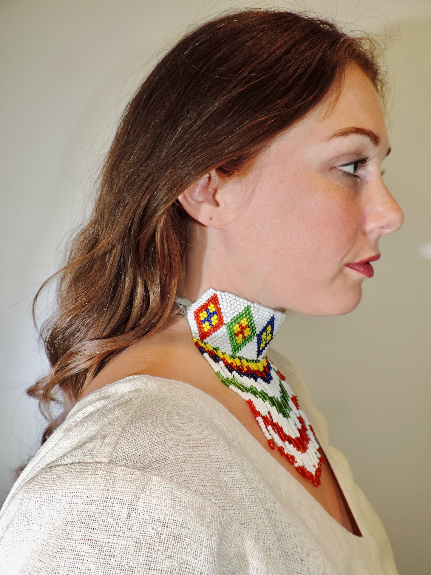 Tribal Beaded Afghani Choker - 5 Vareities