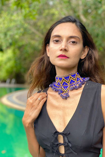 Kalbeliya Gypsy Tribal Necklaces- Deepika