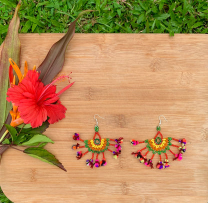 Kalbeliya Gypsy Tribal Earrings-Mirabelle