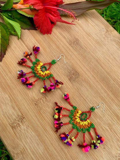 Kalbeliya Gypsy Tribal Earrings-Mirabelle