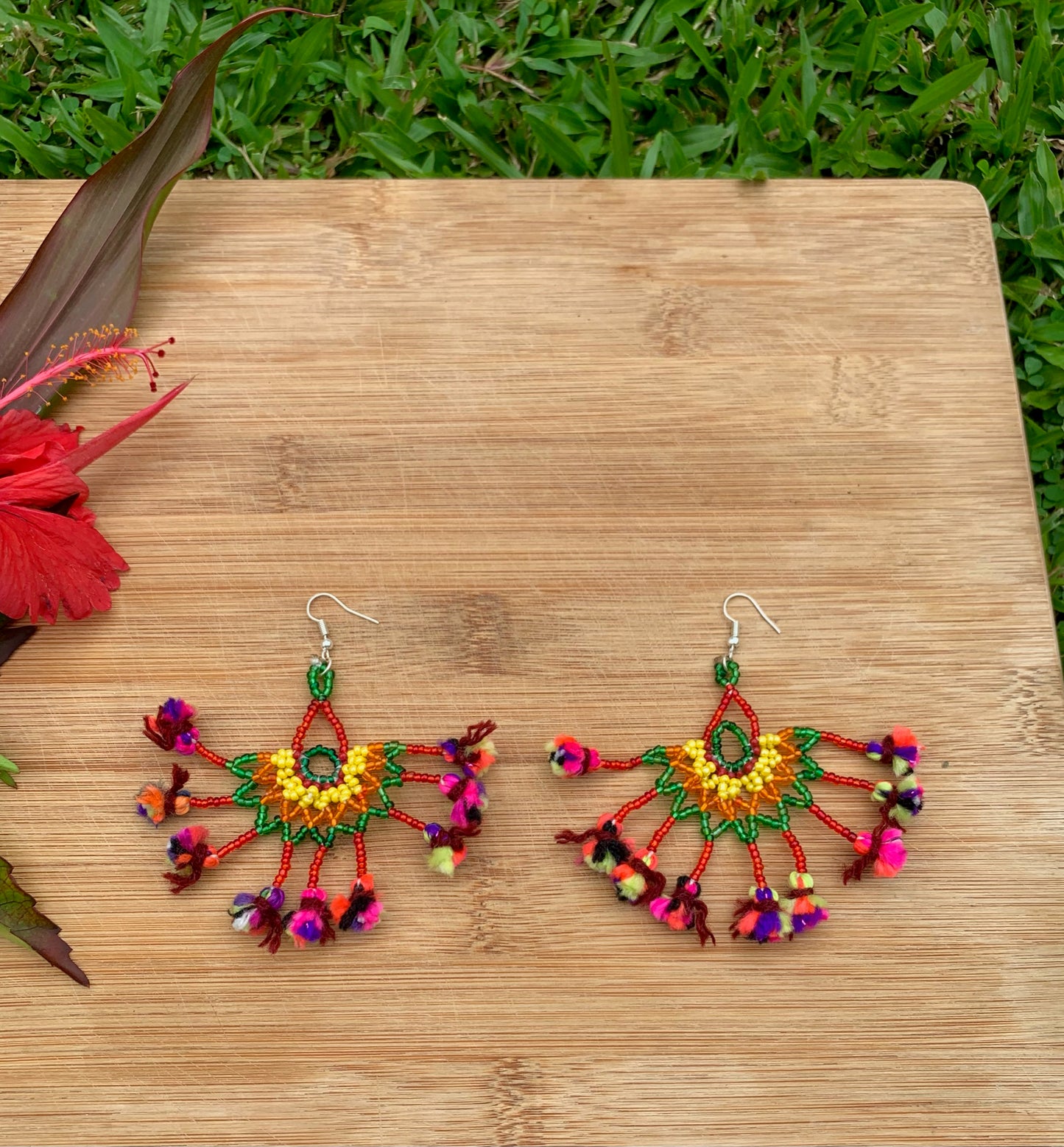 Kalbeliya Gypsy Tribal Earrings-Mirabelle