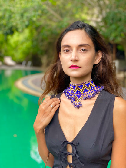 Kalbeliya Gypsy Tribal Necklaces- Deepika