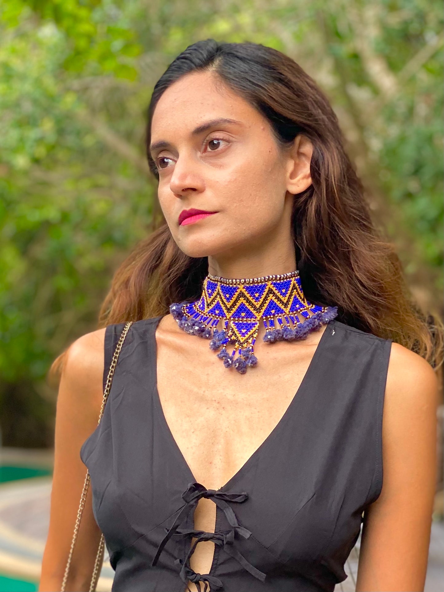 Kalbeliya Gypsy Tribal Necklaces- Deepika