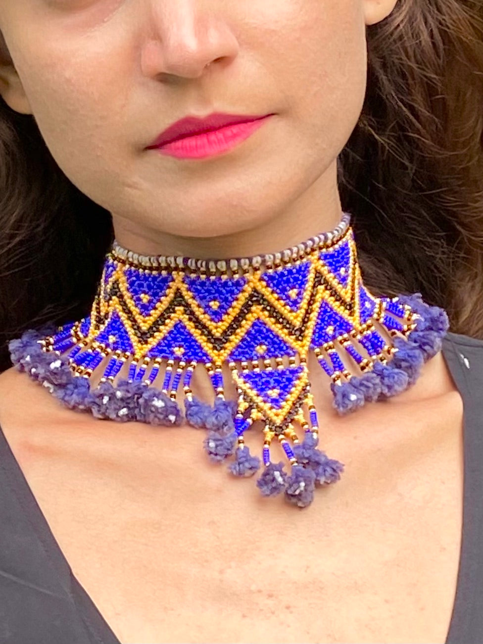 Kalbeliya Gypsy Tribal Necklaces- Deepika