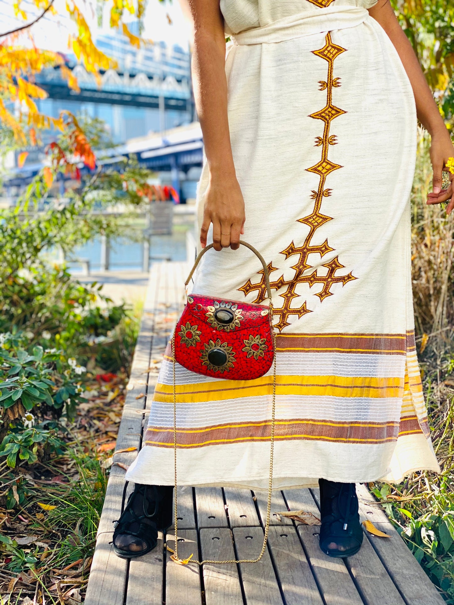 BoBo Designed Indian Mosaic Bag- The Monmartre