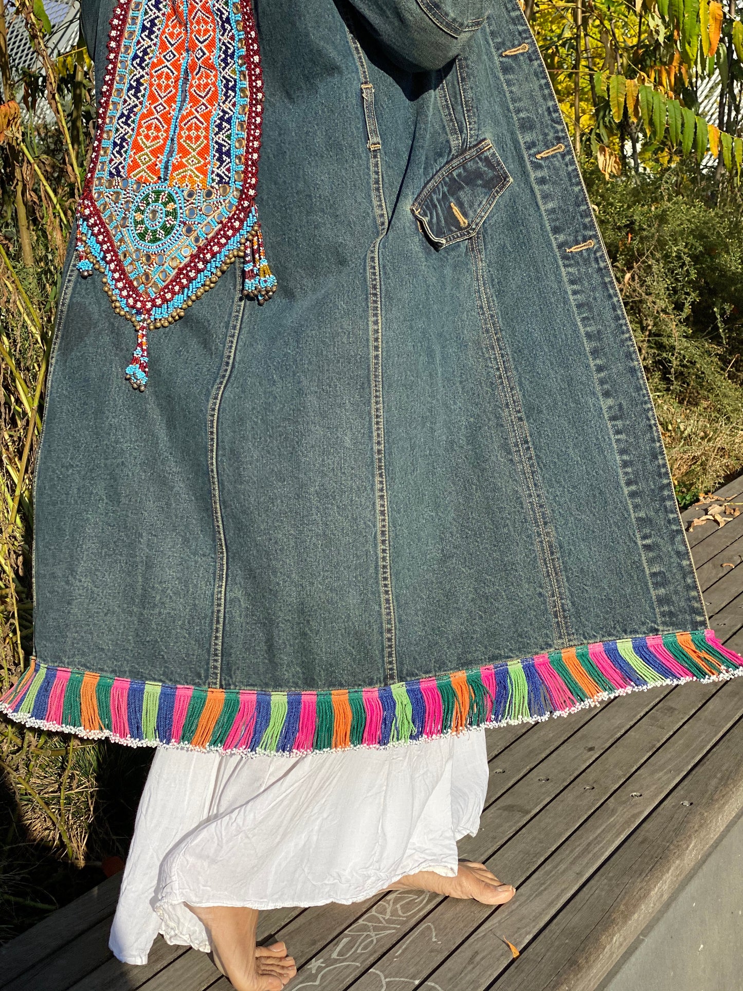 BoBo Upcycled Denim Jacket - The Fleetwood