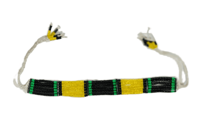 DIRE - Hand Beaded Hamer Jewelry- Jamaican Flag