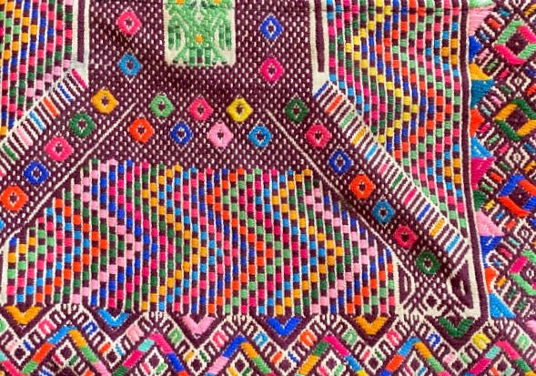 Vintage Textile Chi Chi Pouch