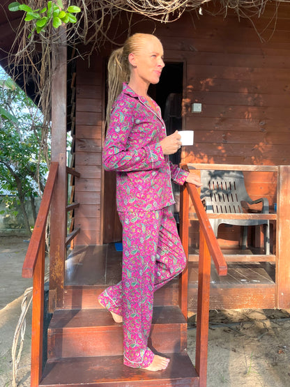 The Bella Bamboo Silk Pajama Set - Lorna or Astrid