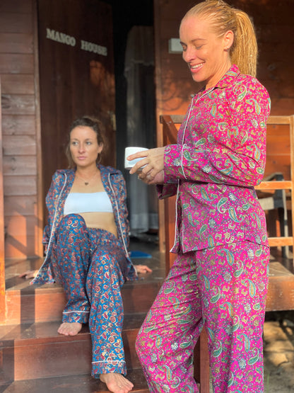 The Bella Bamboo Silk Pajama Set - Lorna or Astrid