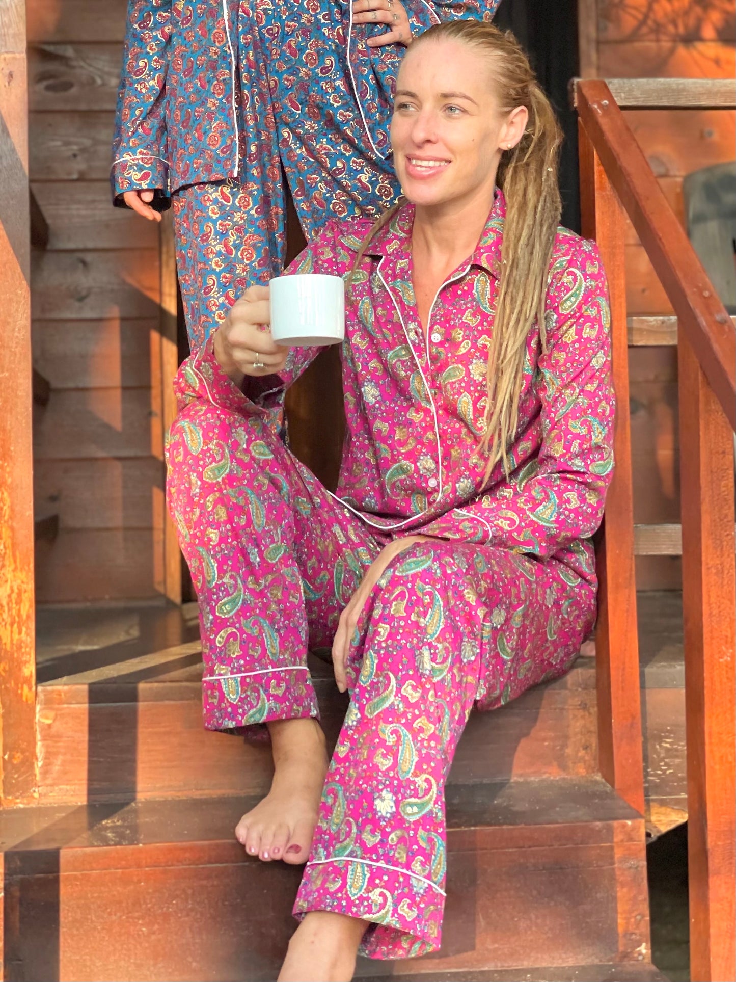 The Bella Bamboo Silk Pajama Set - Lorna or Astrid