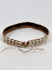 THE DIRE Beaded Tribal Authentic Cowrie Belt