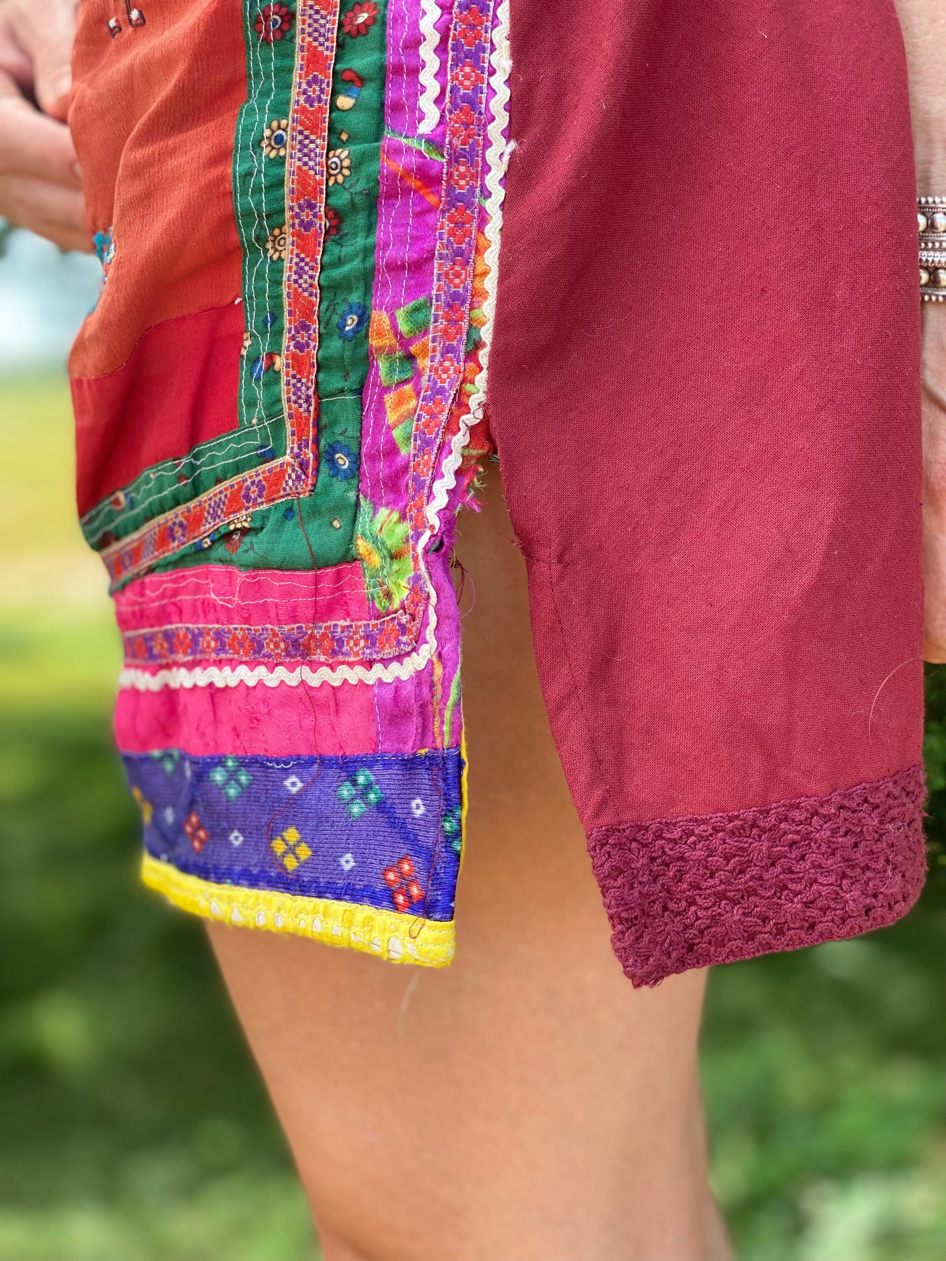 Vintage Banjara Textile Dress- The Mehicana