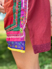 Vintage Banjara Textile Dress- The Mehicana