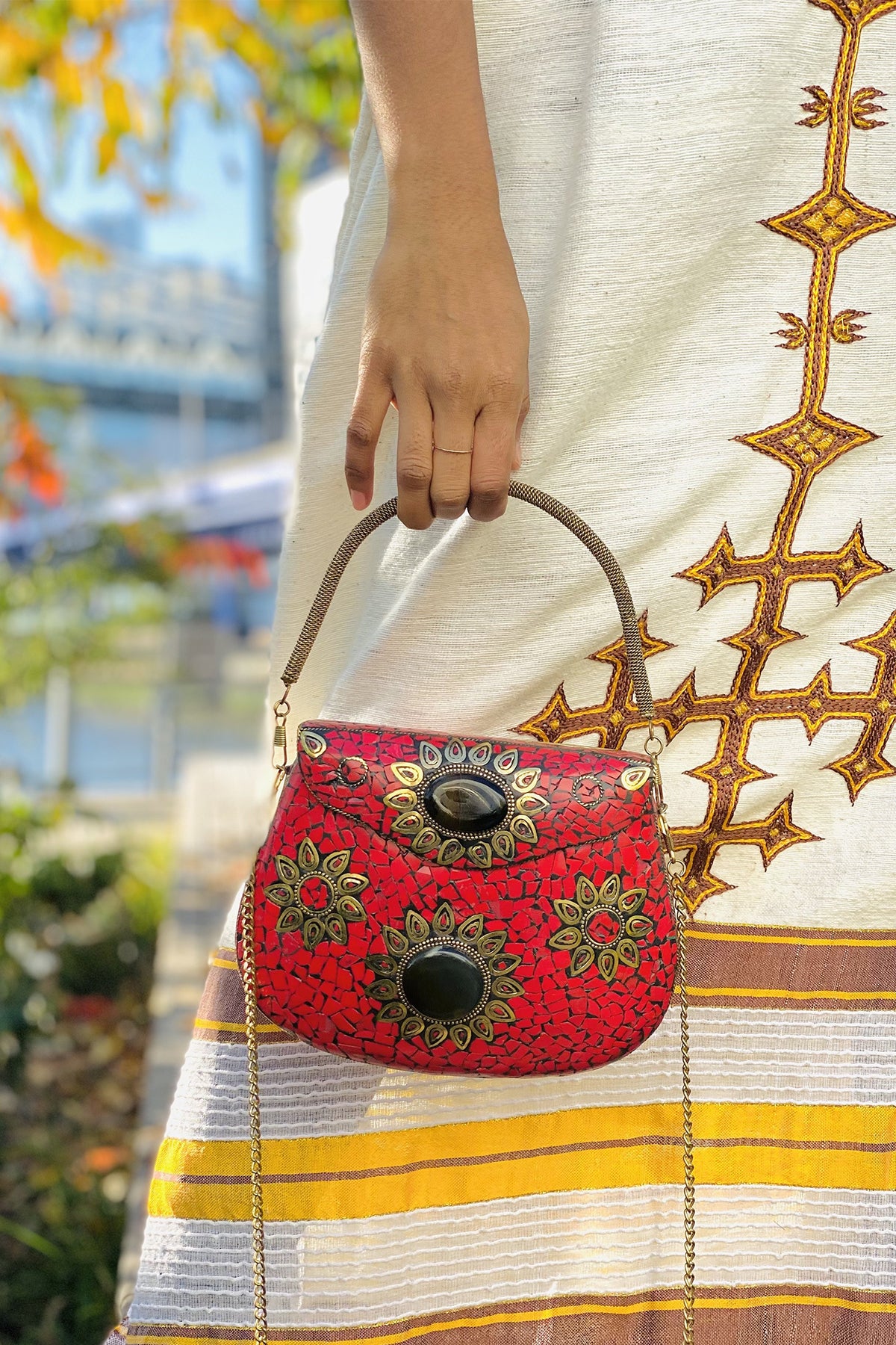 BoBo Designed Indian Mosaic Bag- The Monmartre