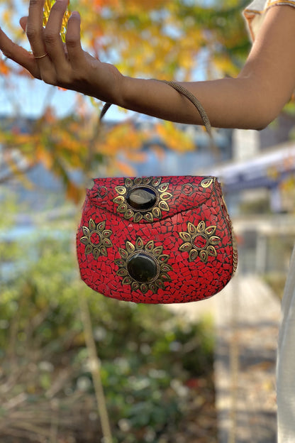 BoBo Designed Indian Mosaic Bag- The Monmartre