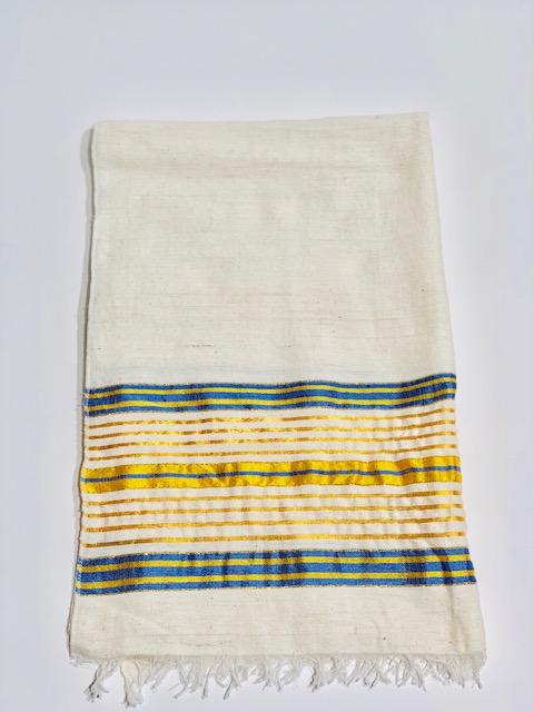 Ethiopian Hand Woven Cotton Scarves In 6 Colors