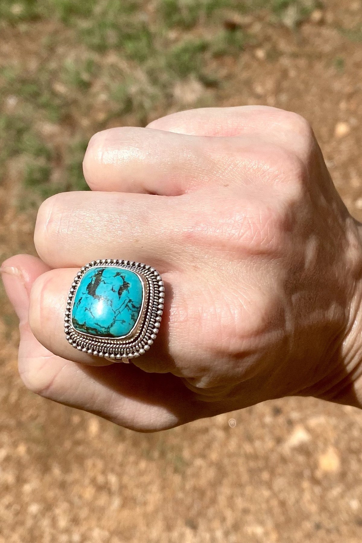 Kingman Arizona Turquoise Ring – Joseph Brooks Jewelry