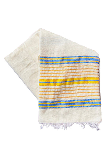 Ethiopian Hand Woven Cotton Scarves In 6 Colors