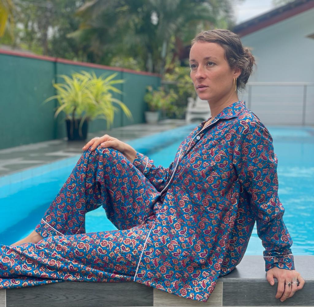 The Bella Bamboo Silk Pajama Set - Lorna or Astrid