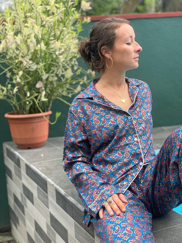 The Bella Bamboo Silk Pajama Set - Lorna or Astrid